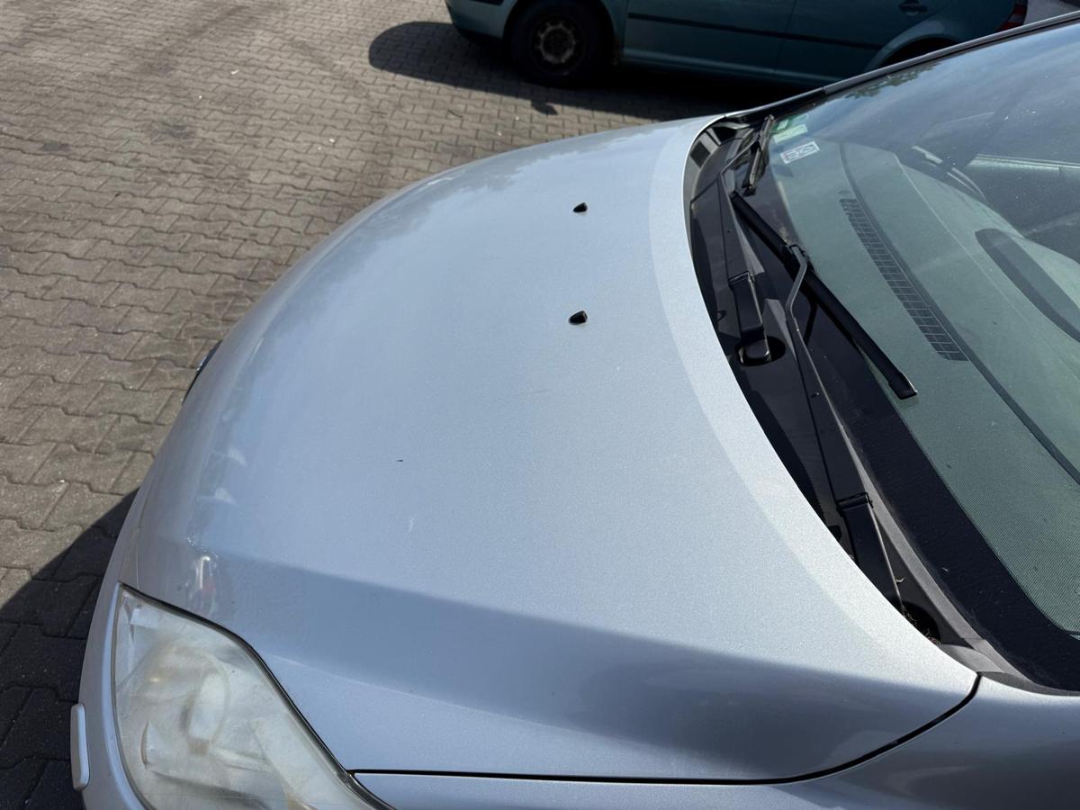 Mazda 5 CR original Motorhaube 22V Satinsilber BJ07